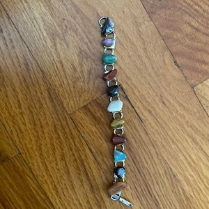 Fun vintage hand made rock bracelet